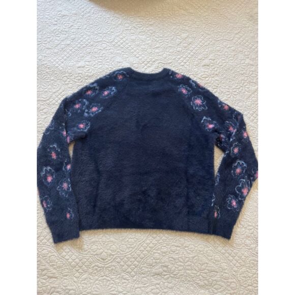 NWOT Desigual Blue and Pink Lash sweater, - Picture 1 of 6